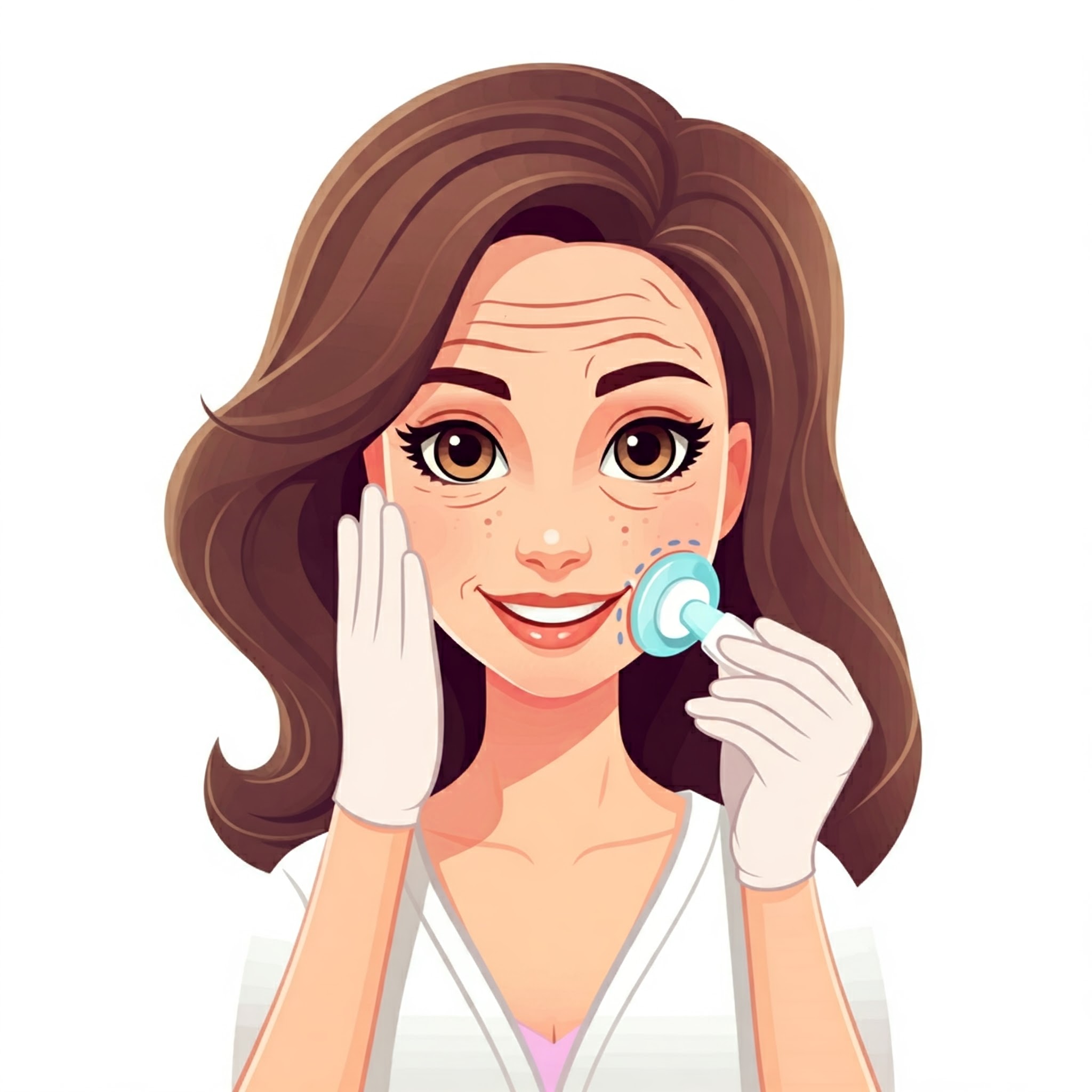 Collagen wrinkle treatment