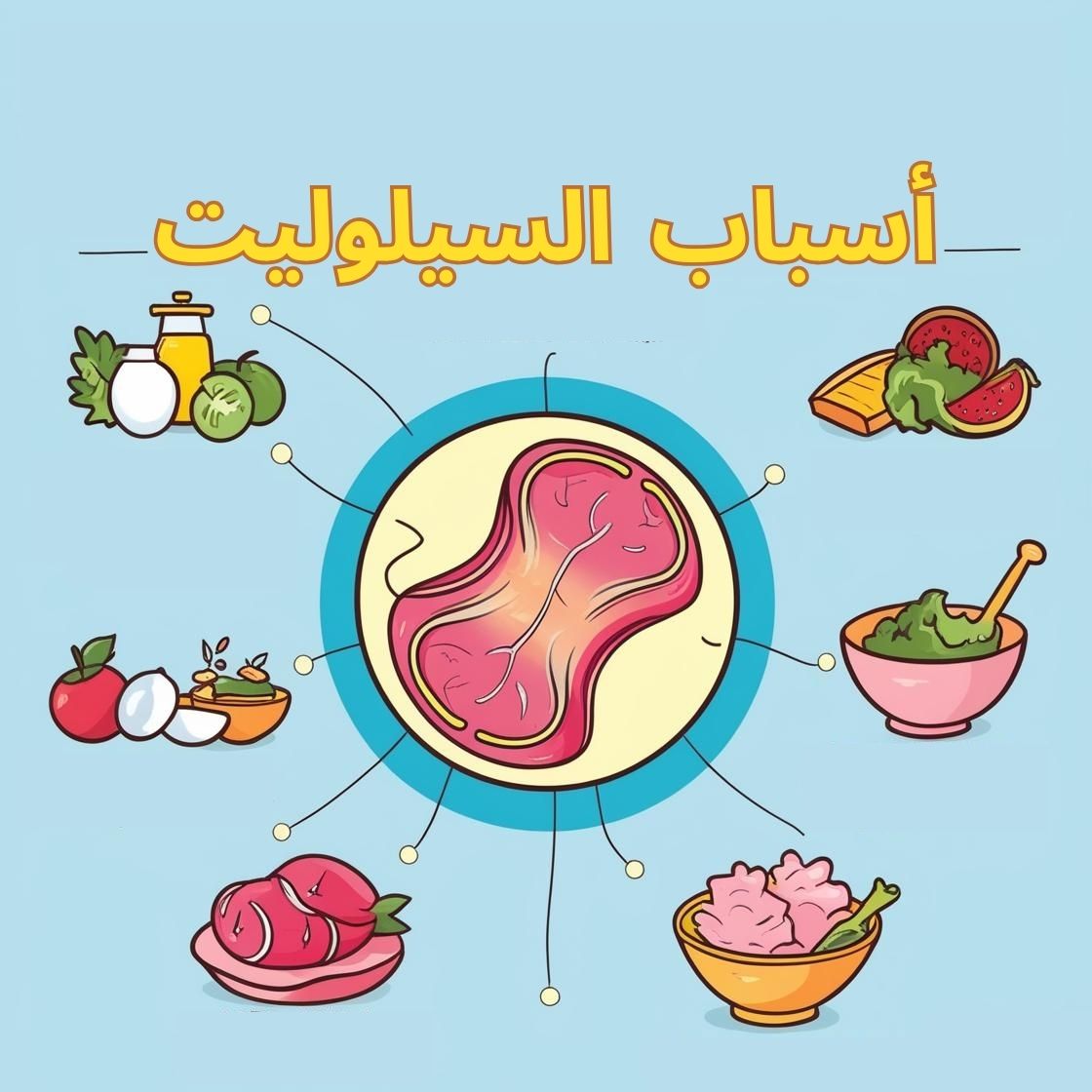 أسباب السيلوليت